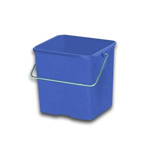 Secchio in Plastica Blu da 6 L per Pulizia e Conservazione - Product Image 1