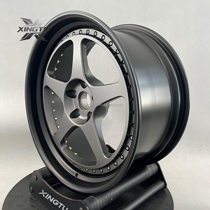 Jantes forgées XINGTU 2 pièces à concavité profonde, finition mate, <span class=keywords><strong>5</strong></span> branches, moyeu de roue forgé 5x114.<span class=keywords><strong>3</strong></span> 5x120, 18 19 20 <span class=keywords><strong>22</strong></span> pouces pour BMW Série <span class=keywords><strong>3</strong></span> - Product Image 2