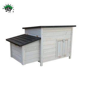 Büyük açık su geçirmez ahşap tavuk kümesi köy basit tarzı hayvan Metal ev nefes küçük hayvanlar paketlenmiş kutu - Product Image 5