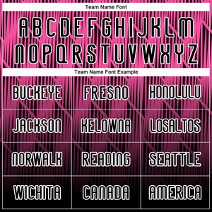 Conjunto de Uniforme de Voleibol Sublimado Personalizado en Rosa y Negro, de Secado Rápido, Manga Corta, Unisex, para Adultos, con Patrón Geométrico - Product Image 5