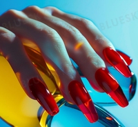 Gel de brillance pour verre en 2 étapes, effet cristal, personnalisé OEM, pour nail art professionnel