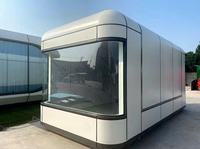 Chambre d'hôtel conteneur, capsule spatiale, lodge pour influenceurs, entièrement rénovée, prête à l'emploi avec bagages