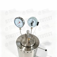 Automatic Cement Autoclave 8L High Pressure Steam Curing Chamber for MgO Stability Test - ASTM C151 Compliant Lab Equipment