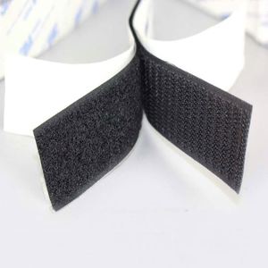 Cinta Adhesiva de Gancho y Bucle Troquelada a Medida XMQX QX-AHL de Nylon/Poliéster para Gestión de Cables en Impermeables y Cuero - Product Image 3
