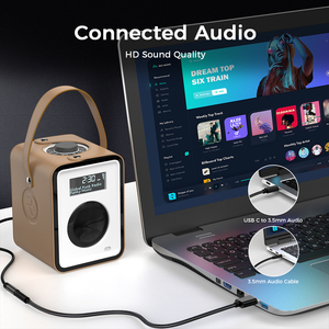 All'ingrosso all'ingrosso 3.5MM Audio <span class=keywords><strong>Aux</strong></span> a Type-C cavi <span class=keywords><strong>USB</strong></span> un maschio 3.5MM Audio femmina cavi microfono per Iphone ad Android - Product Image 3