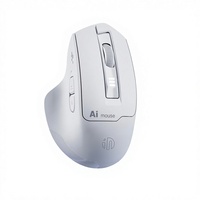 Ratón Inteligente Silencioso con Carga Inalámbrica INPHIC S6, Diseño Ergonómico para Diestros, 5 Botones, Sensor Fotoeléctrico y Control por Voz