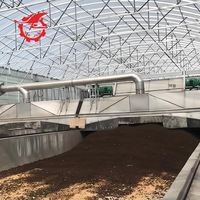 Retourneur de compost agricole, équipement de décomposition du fumier pour vergers et champs potagers
