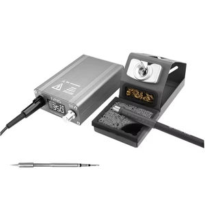 Estación de Soldadura OSS T210 con Control de Temperatura Inteligente 120-450℃ y Punta de Cautín para Herramienta de Soldadura de PCB de Teléfono - Product Image 6