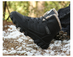 Stivali <span class=keywords><strong>da</strong></span> Neve Unisex Leggeri e Impermeabili a Mezza Altezza per Escursionismo, Lavoro, Guida e <span class=keywords><strong>Trekking</strong></span> all'Aperto - Product Image 5