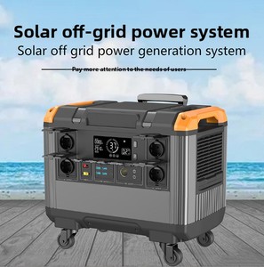 สถานีพลังงานแสงอาทิตย์แบบพกพา 3000W 2688Wh ลิเธียมไอออน แบตเตอรี่ภายนอก คลื่นไซน์บริสุทธิ์ สำหรับใช้ในบ้านและนอกบ้าน ลิเธียม-I ขายดี - Product Image 4