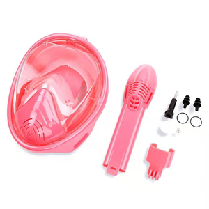 Nueva actualización Máscara de esnórquel para niños Máscara de esnórquel de cara completa de moda con visión amplia - Product Image 3