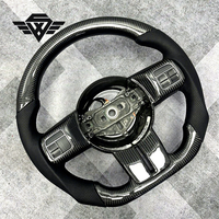 Vente chaude Volant en Fiber De Carbone Convient pour Jeep Grand Cherokee SRT Wrangler JK JL XJ Gladiator Renegade Trackhawk
