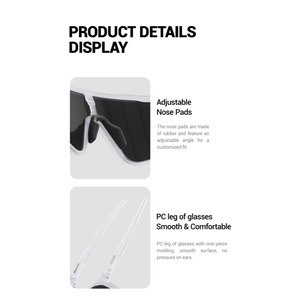 Gafas de <span class=keywords><strong>Ciclismo</strong></span> <span class=keywords><strong>para</strong></span> <span class=keywords><strong>Hombre</strong></span> SCVCN - Lentes Deportivas Fotocromáticas, Gafas de Sol de Diseño con Protección UV400 <span class=keywords><strong>para</strong></span> Deportes al Aire Libre - Product Image 2