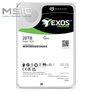 ฮาร์ดไดรฟ์ Exos X20 20TB 3.5 นิ้ว รุ่นใหม่ ของแท้ สำหรับองค์กร ความเร็ว 7200RPM SATA 6Gb/s แคช 256MB 512E/4KN ST20000NM002H - Product Image 1