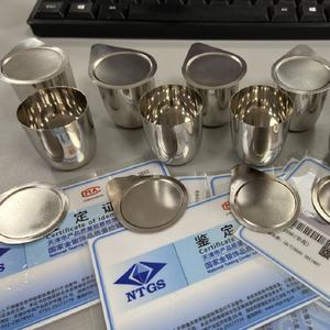 99.95% чистоты емкостью 10 мл 15 мл 20 мл 30 мл 40 мл 50 мл 100 мл Стандартный высокой температуры платинового тигля для лабораторное оборудование - Product Image 2