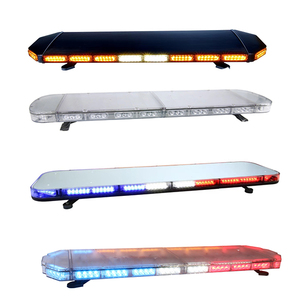 Ambre camion ambulance barre lumineuse clignotante et sirène led avertissement barre lumineuse lutte contre l'incendie - Product Image 5