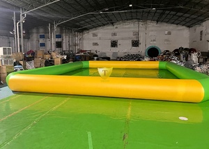 <span class=keywords><strong>Piscine</strong></span> gonflable professionnelle en <span class=keywords><strong>PVC</strong></span> renforcé à double couture, facile à utiliser, pour parc mobile - Product Image 5