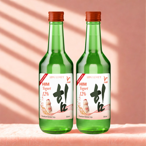 Licor de Soju con certificado ISO coreano, sabor a yogur, dulce, refrescante, crujiente, suave, embotellado en vidrio, origen de Vietnam - Product Image 4