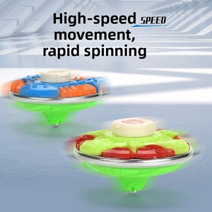 Nouveau style Frenzy Battle Soul Spinning Big Free-for-All, jouet sonore en plastique pour ensemble de cordes à tirer double face, 0-24 mois, garçons - Product Image 4