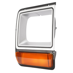 Bisel de Faro Delantero para Camioneta <span class=keywords><strong>Dodge</strong></span> D/W 1986-<span class=keywords><strong>1990</strong></span>, Par con Luz de Posición Lateral - Product Image 4