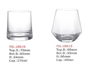 Vasos de Cristal Modernos y Sencillos al por Mayor, Vasos para Agua, Copas para Vino Tinto, Vasos para Whisky - Product Image 3