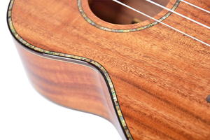 <span class=keywords><strong>Ukelele</strong></span> de Concierto Kaysen de 23 Pulgadas KSD-24, <span class=keywords><strong>Ukelele</strong></span> Eléctrico de <span class=keywords><strong>Acacia</strong></span> Maciza de 4 Cuerdas con Pastillas y Juego de Accesorios - Product Image 5
