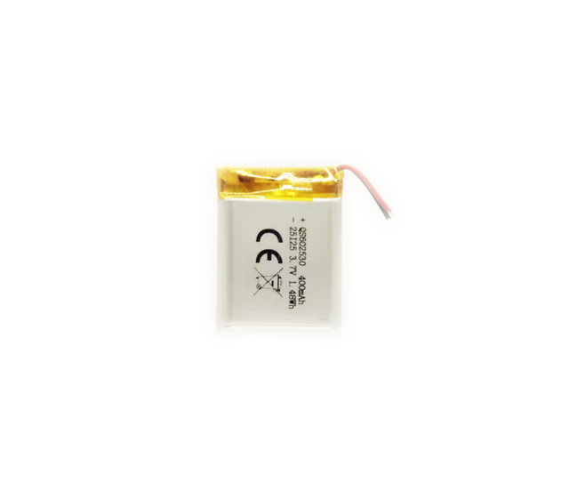 High Quality Rechargeable Lithium Polymer Battery 3.7v 400mAh 602530 with CE Certified