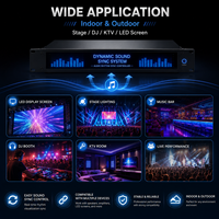 Système de contrôle de synchronisation de rythme audio dynamique personnalisé, dispositif de synchronisation sonore, écran LED intérieur/extérieur, IP65
