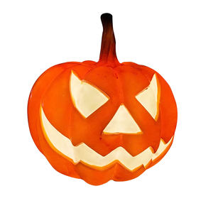 Большой Хэллоуин Тыквенный Фонарь Уличный дом-призрак реквизит со светодиодной подсветкой кулон Jack-o'-Lantern IP65 DC источник питания - Product Image 5