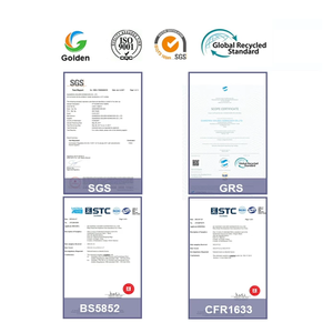 Feutre non tissé aiguilleté en PET couleur or personnalisé pour sacs de rangement et sacs d'école, tissu non tissé résistant au vieillissement - Product Image 5