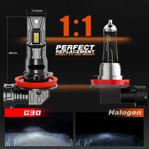 Faro LED YUFING 6000 Lm 56W H15, Faro LED 9007 6000K, Lámpara HIR 9012 para Luz Alta para <span class=keywords><strong>Lincoln</strong></span> MKZ Toyota Honda - Product Image 4