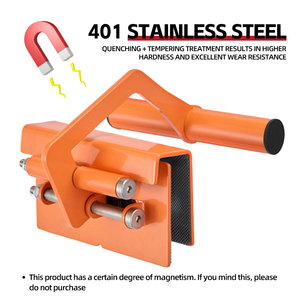 <span class=keywords><strong>Pince</strong></span> de levage à mâchoires auto-adaptantes en acier inoxydable pour le transport de bois, de carreaux, de dalles de pierre, d'installation de fenêtres et de portes - Product Image 3