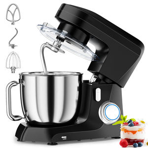 Nouvel arrivage Mélangeur d'aliments en spirale en acier inoxydable <span class=keywords><strong>Robot</strong></span> à pâtisserie électrique pour la maison avec bol mélangeur pour la cuisson des appareils de cuisine - Product Image 1