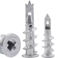 CE-geprüfte dreieckige Kronen erweiterung Plug - Free Punch ing Fast Spiral Gecko Nails, langlebig, Made in China