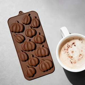 แม่พิมพ์ซิลิโคนรูปฟักทอง 12 ช่อง สำหรับทำช็อกโกแลต อุปกรณ์ทำขนมใน<span class=keywords><strong>ครัว</strong></span> แม่พิมพ์สบู่ ถาดเรซิ่น ทำเอง - Product Image 2