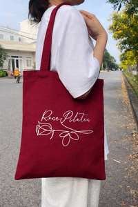 Small Cotton Canvas Gift Bag <b>Drawstring</b> Closure Reusable Clothing Packaging <b>Pouch</b> for Trinkets Accessories Promotional - Product Image 4