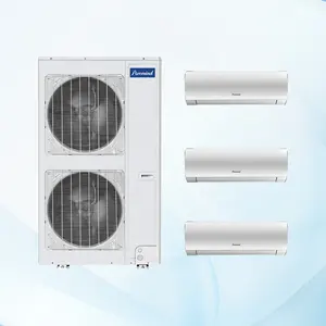 Gree GMV5 Inverter Multi Split Air Conditioner kaset Ducted 14-28kw sistem VRF untuk rumah VRV sistem AC sentral