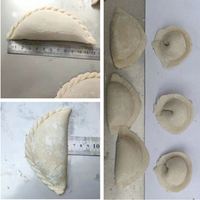 Machine à emballer les gyozas et machine à former la pâte à samosas pour opérateurs individuels