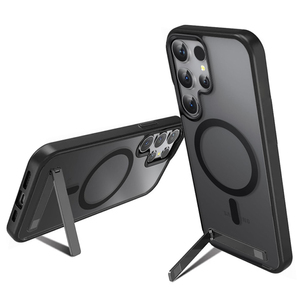 Funda magnética para teléfono con soporte para <span class=keywords><strong>Samsung</strong></span> Galaxy S24 S23 S2 Plus, funda ultra translúcida, productos de tendencia, novedad de 2024 - Product Image 1