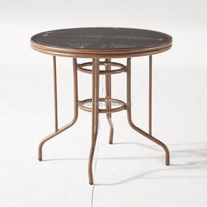 Goedkope PE Rattan Eetset, Rattan Stoelen en Tafel, Restaurant Eetset - Product Image 3