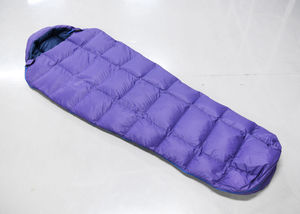 Saco de dormir ligero de ganso calentado para mamás, saco de dormir de alta gama para senderismo, fabricación personalizada, <span class=keywords><strong>FP</strong></span> 800, con tiro de cuello y deflector de cremallera - Product Image 2