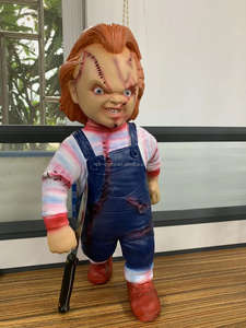 Scary Party Halloween 45cm <span class=keywords><strong>Chucky</strong></span> Latex Killer Doll Scary Prop para decoraciones y decoraciones de Halloween - Product Image 2