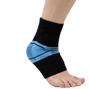 2023 Nova malha colorida compressão tornozelos capa protetora silicone almofada suporte esportes tornozelos meia