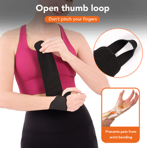 Attelle de poignet en nylon pour le tennis et le badminton, protection sportive, stabilisateur de pouce d'été, soulagement de la douleur du syndrome du canal carpien et de la tendinite - Product Image 3