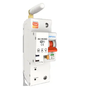 USFULL Wifi MCB 2P high quality smart circuit breaker 100A 125A Tuya Ewelink app metering and RCBO