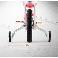 Prince Style 12 14 16 18 20 pouces vélo pour enfants avec roues d'entraînement fourche en acier vélo pour enfants pour 3-8 ans Cycle enfant