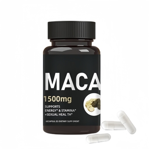 Capsules OEM Maca Poudre d'extrait de racine de Maca énergétique longue durée <span class=keywords><strong>pour</strong></span> hommes fournissant de l'énergie - Product Image 1