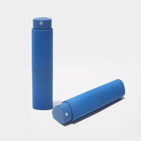 Flacon pulvérisateur rond en plastique ABS personnalisé, 10 ml, portable, rechargeable, flacon de parfum, atomiseur de parfum