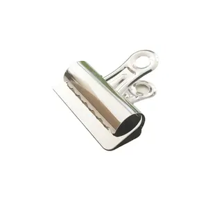 Standard di 57 MILLIMETRI clip in metallo, clip legante clip di coda d'argento Bulldog clip