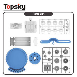 Maquinaria de circuito mágico, instrumento de pintura inteligente, juguete educativo de aprendizaje para niños, <span class=keywords><strong>ciencia</strong></span> de dibujo mecánico intermitente - Product Image 2